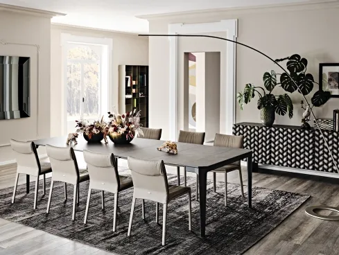 Consolle allungabile con piano in laminato Nemo di Cattelan Italia