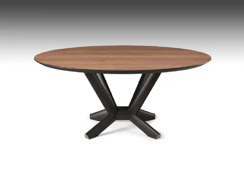 Tavolo rotondo in legno Planer Wood Round di Cattelan Italia