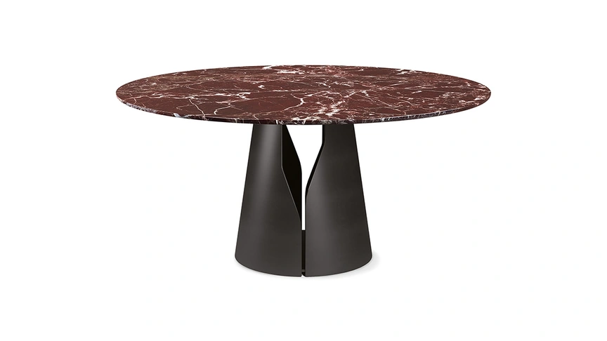 Tavolo rotondo Giano Marble di Cattelan Italia