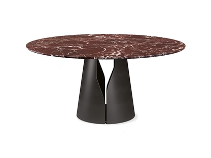Tavolo rotondo Giano Marble di Cattelan Italia