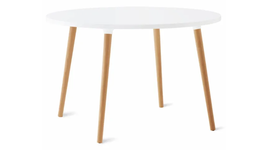 Tavolo Shangai con top in laminato e base in Faggio di Veneta Cucine