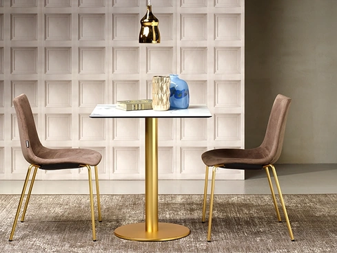 Tavolo Tiffany colonna tonda di Scab Design