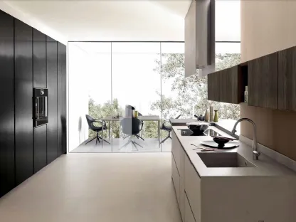 Cucina Design Blade progetto 02 di Modulnova