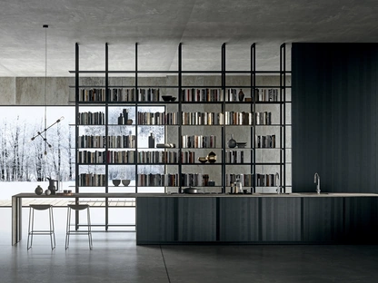 Cucina Design con isola  Frame Taylor Made di Modulnova