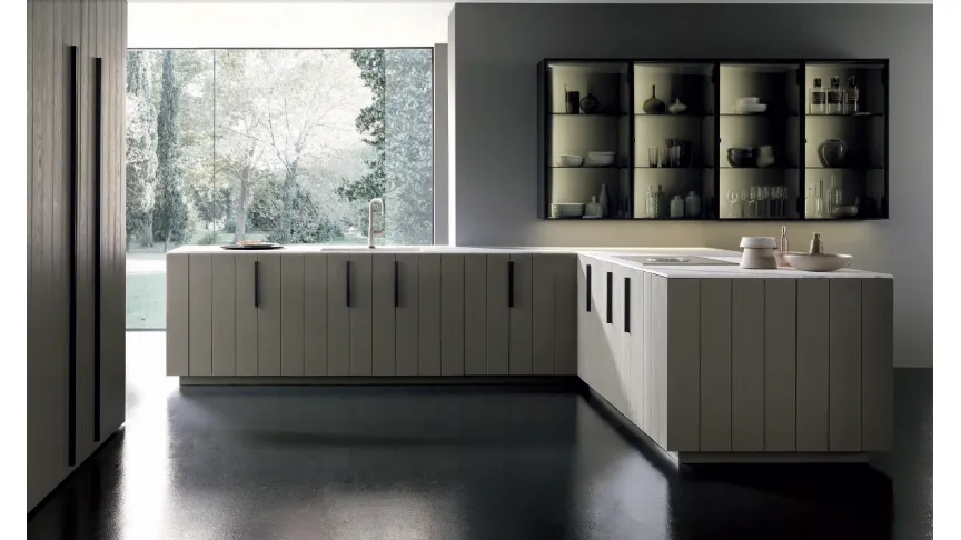 Cucina Design Float progetto 28 di Modulnova