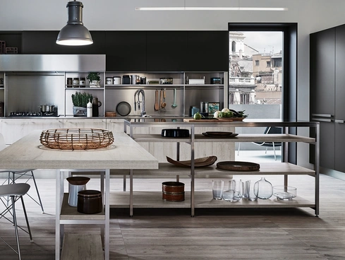 Cucina Moderna ad angolo Ethica di Veneta Cucine