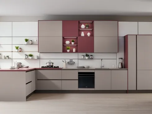 Cucina Moderna Modello LIKE di Veneta Cucine