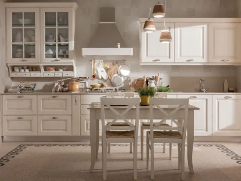 Cucina Shabby Chic Modello MEMORY di Veneta Cucine