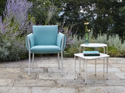 Sedia in tessuto imbottito Brezza di Scab Design