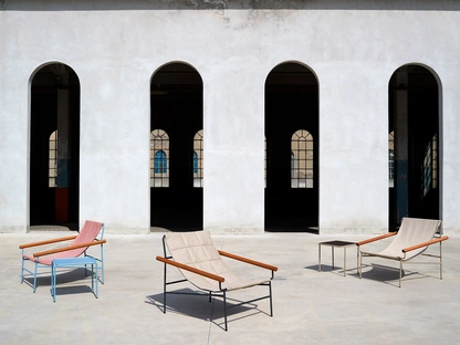 Sdraio in tessuto trapuntato Dress Code Glam di Scab Design