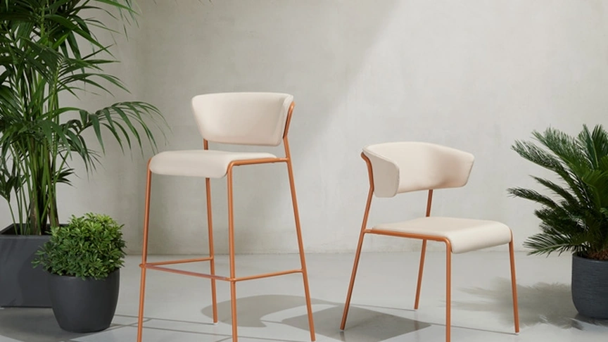 Sedia e sgabello Lisa waterproof di Scab Design