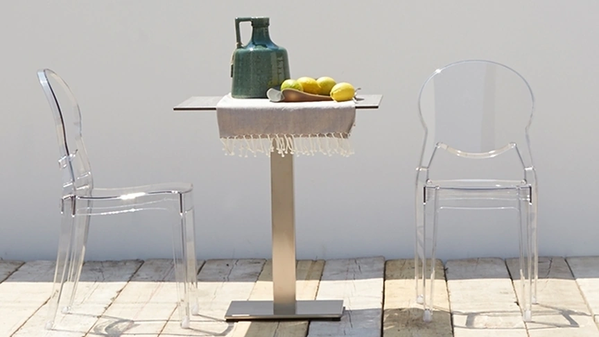 Sedia impilabile per esterno Igloo di Scab Design