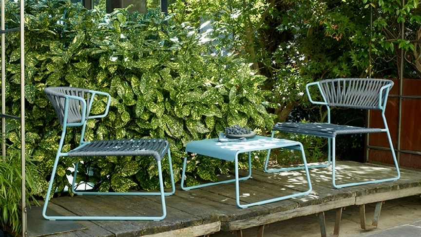 Poltroncina da esterno Lisa Lounge Filò di Scab Design