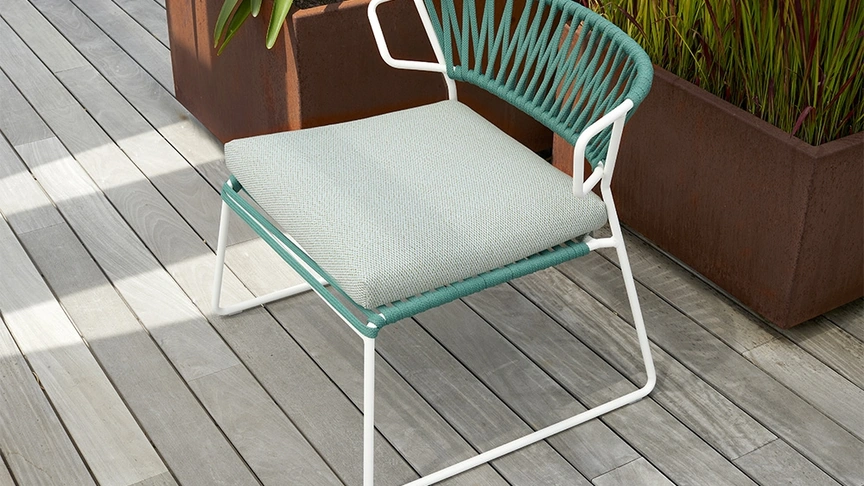 Poltroncina da esterno Lisa Lounge Filò di Scab Design
