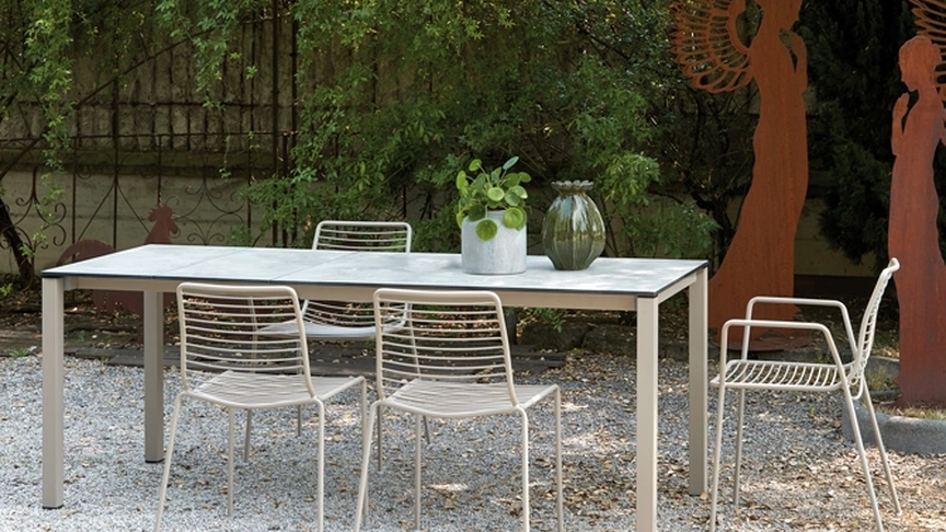 Tavolo Pranzo 120/160/200 allungabile di Scab Design