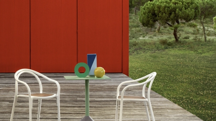 Sedia in alluminio Soul di Pedrali