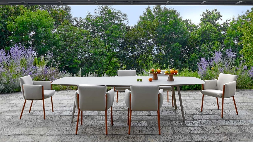 Tavolo Squid in HPL di Scab Design