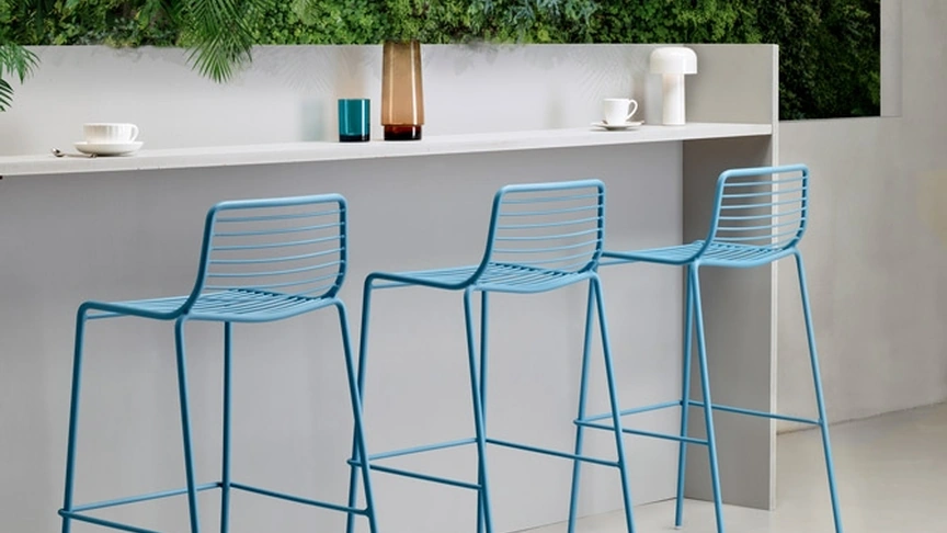 Summer sgabello in metallo di Scab Design