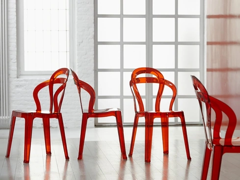 Sedia da esterno impilabile Titì di Scab Design